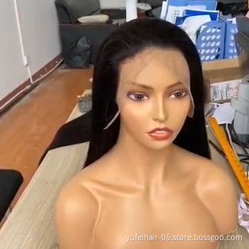 Wholesale Prices Brazilian Wigs Human Hair Lace Front, 13X4 HD Transparent 100% Virgin Human Hair Glueless Full Hd Lace Wig